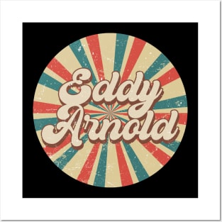 Circle Design Eddy Proud Name Birthday 70s 80s 90s Styles Posters and Art